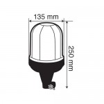 Lampa RL-2 Φάρος Ασφαλείας LED 12/24V