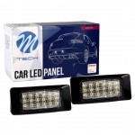 M-Tech Φώτα Πινακίδας LED για Audi A1 / A5 / A6 / A7 2τμχ