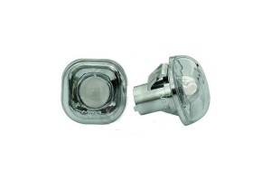 Diederichs Φλας για Skoda Octavia / Fabia και Audi A3 / A4 Χρώμιο 2τμχ