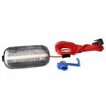 Audi A3 Φλας Πλαινα Διαφανα 18LED (2χ9) SMD2835 2 Χρησεων Πλαινα Φλας Φτερου ΔΙΑΦΑΝΑ/CLEAR 2ΤΕΜ.