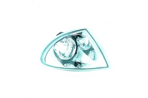 Diederichs Φλας για BMW Σειρά 3 Limousine/Touring E46 1998-2001 Χρώμιο 2τμχ