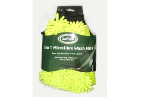 Car Plan Triplewax 3in1 Microfibre Wash Mitt Γάντι Πλυσίματος Αυτοκινήτου