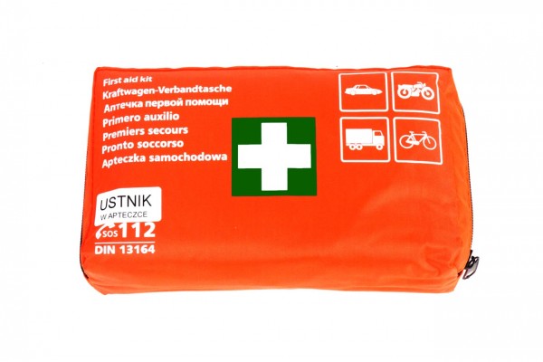 Vertex Φαρμακείο Αυτοκινήτου Τσαντάκι 30826U με εξοπλισμό κατάλληλο για εγκαύματα / πρώτες βοήθειες