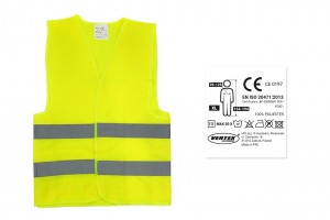 Γιλεκο Φωσφοριζε SV-01 - XL (ΚΙΤΡΙΝΟ/ΠΟΛΥΕΣΤΕΡΑΣ 120 gr/m Με VELCRO)