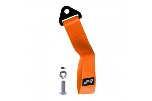 Simoni Racing Tow Strap Ιμάντας Ρυμούλκησης Αυτοκινήτου 26cm Πορτοκαλί 3000kg Μax