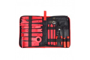 AMiO Κιτ Εργαλείων Αφαίρεσης Ραδιοφώνου/Ταπετσαρίας με Τσαντάκι Μεταφοράς 16τμχ