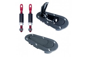 Simoni Racing Αγγιστρα Καπω Ταχειας Απελευθερωσης Αλουμινιου 2ΤΕΜ.