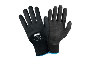 Γαντια Εργασιας Λατεξ Μαυρα - No9