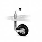Τροχος Ρυμουλκησης Τρειλερ Jockey Wheel Υψους 490>750mm Με Μεγιστο Φορτιο 150kg