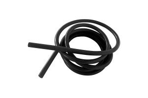 Σωληνακι Σιλικονουχο Μαυρο 5mm