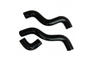 Simoni Racing Turbo Σωλήνας Ψυγείου Καλοριφέρ Σιλικόνης Μαύρος