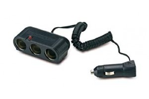 Ανταπτορας Αναπτηρα Τριπλος Με Καλωδιο 12/24V