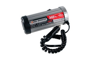 Lampa Inverter Αυτοκινήτου 200W για Μετατροπή 12V DC σε 220V AC με 1xUSB