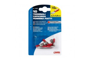 Lampa Female Disconnects - Red