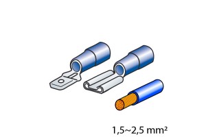 Φισακια 6.3 x 0.8mm (40τμχ.)