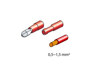 Lampa Bullet & Receptacle Connector Kit 40Pcs