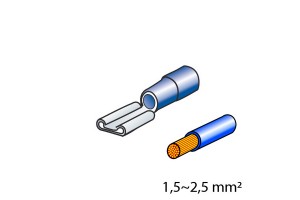 Φισακια 6.3 x 0.8mm (10τμχ)