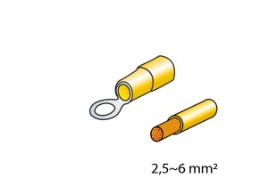 ΦΙΣΑΚΙΑ (ΚΙΤΡΙΝΟ - 5mm) - 10 ΤΕΜ.