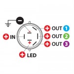 Lampa Rotating Switch 4-Way