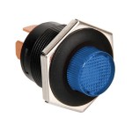 Lampa Button Switch with Led Blue