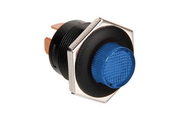 Lampa Button Switch with Led Blue