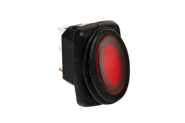 Lampa Rocker Switch with Red Led