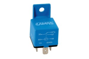 Lampa Universal 4Pins Relay 12V/40A