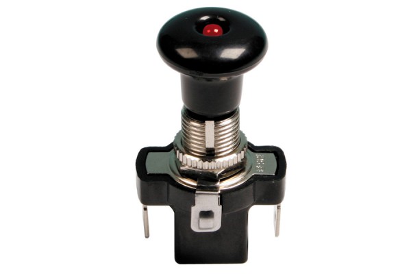 Lampa Push-Pull Switch with Red Led