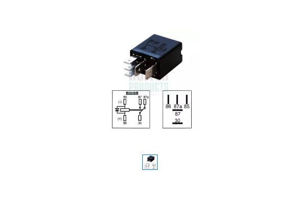 HOFFER ΡΕΛΕ MICRO 12V-20/10A RENAULT HOFFER 72.7232304