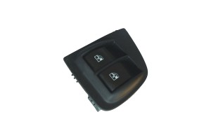 Mcar Διακόπτης Παραθύρων Αριστερός Διπλός με Πλαίσιο για Fiat Doblo II