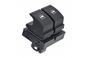 Ajs Parts Διακόπτης Παραθύρων Διπλός VW CADDY 2004> / GOLF 5/6 4Pin