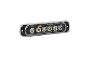 Lampa Strobe Light 6 LED 12/24V - Amber