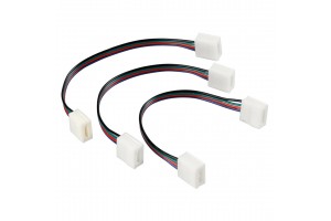 Lampa Ανταλλακτική Φίσα Connect-2 με 4 Pin για Ταινία Led RGB 16cm 3τμχ