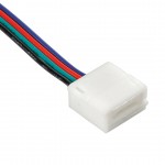 Lampa Ανταλλακτική Φίσα Connect-3 με 4pin 16cm για Ταινία RGB με Τηλεχειρισμό 3τμχ