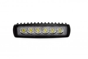 Προβολεας Εργασιας Dayline WL01 Flat 9/60V - 18W - 6000K - 6 Led (ΛΕΥΚΟ/ΨΥΧΡΟ) - 160 Χ 43 Χ 42 mm