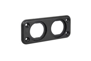 Lampa Βάση Οργάνων Αυτοκινήτου Διπλή για Πρίζες 105x45mm