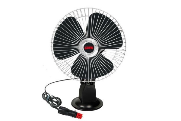 Lampa Chrome-fan with Suction Cup 8" 12V