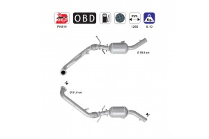 Φιλτρο Dpf Σιλικονουχο Καρβιδιο Sic Mercedes A160/A180/A200 W169/W245 2.0TD 1991cc 2004>2012