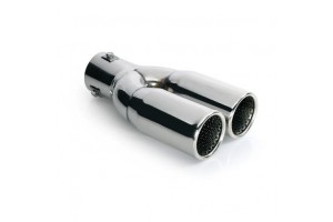 Lampa Άκρο Εξάτμισης με Διπλή Απόληξη TS-26 Φ36-47