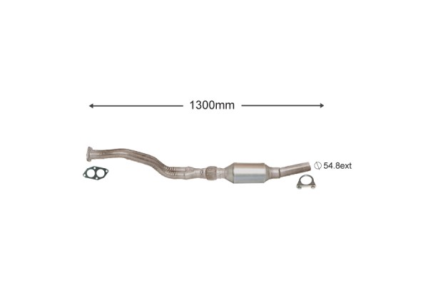Americat Ολοκληρωμενος Καταλυτης Audi TD.02-200 Americat Ολοκληρωμενος Καταλυτης Audi TD.02-200