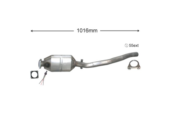 Americat Ολοκληρωμενος Καταλυτης Audi TD.02-205 Americat Ολοκληρωμενος Καταλυτης Audi TD.02-205