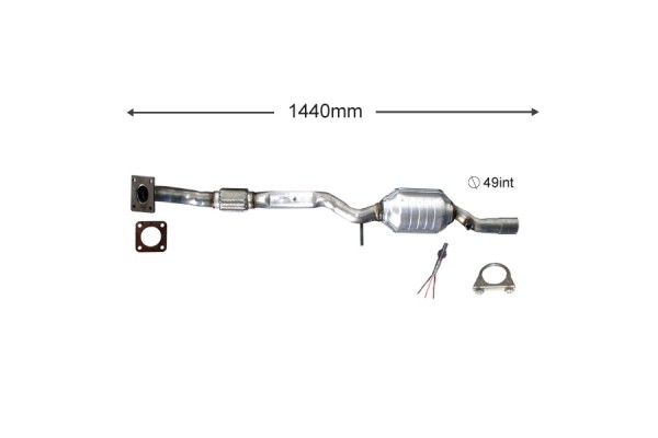 Americat Ολοκληρωμενος Καταλυτης Audi TD.02-401 Americat Ολοκληρωμενος Καταλυτης Audi TD.02-401