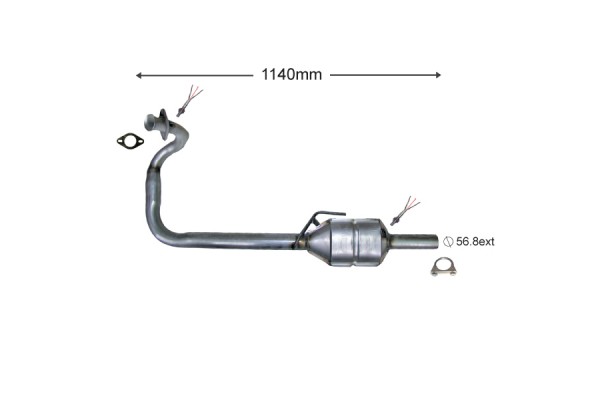 Americat ΟΛΟΚΛΗΡ. Καταλυτης Chrysler Jeep TD.08-203 Americat ΟΛΟΚΛΗΡ. Καταλυτης Chrysler Jeep TD.08-203