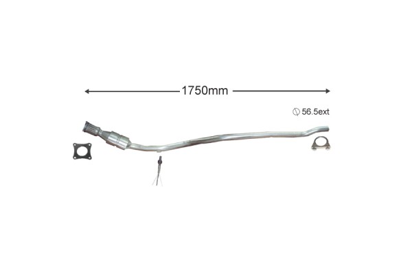 Americat ΟΛΟΚΛΗΡ. Καταλυτης Chrysler TD.08-206 Americat ΟΛΟΚΛΗΡ. Καταλυτης Chrysler TD.08-206
