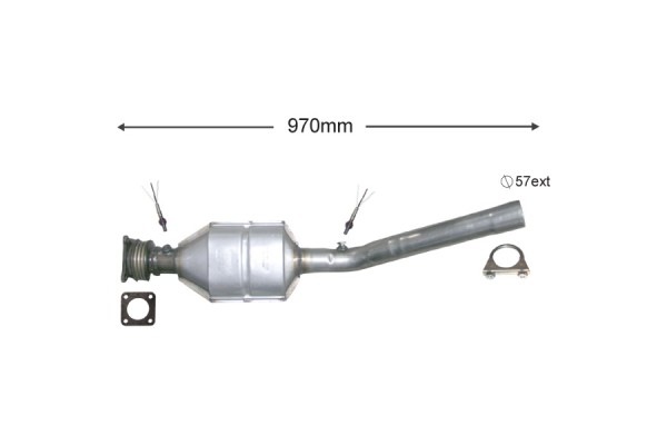 Americat ΟΛΟΚΛΗΡ. Καταλυτης Chrysler Jeep TD.08-603