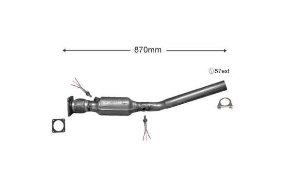 Americat ΟΛΟΚΛΗΡ. Καταλυτης Chrysler Jeep TD.08-802