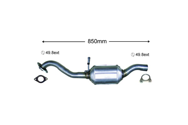 Americat ΟΛΟΚΛΗΡ. Καταλυτης Ford TD.13-205 Americat ΟΛΟΚΛΗΡ. Καταλυτης Ford TD.13-205