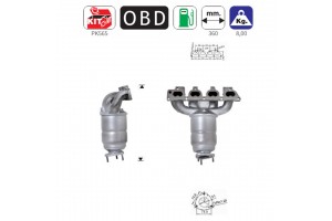 Americat Καταλύτης Βενζίνης Astra G / Corsa C / Meriva / Vectra / Zafira Opel