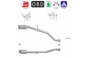 Καταλυτης Βενζινης Πισω Suzuki Grand Vitara 1.6 16V M16A / Grand Vitara 2.0 16V J20A 03/2006>