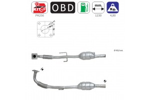 Americat Καταλύτης για Seat / VW Lupo 1999-2004 / Polo 1999-2002 / Arosa